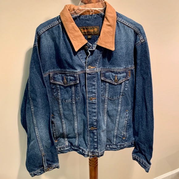 timberland jean jacket
